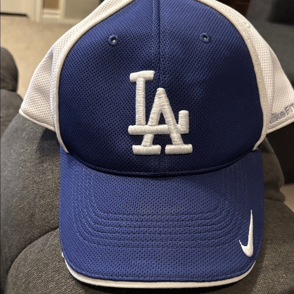Nike Genuine Merchandise White Dodgers Cap